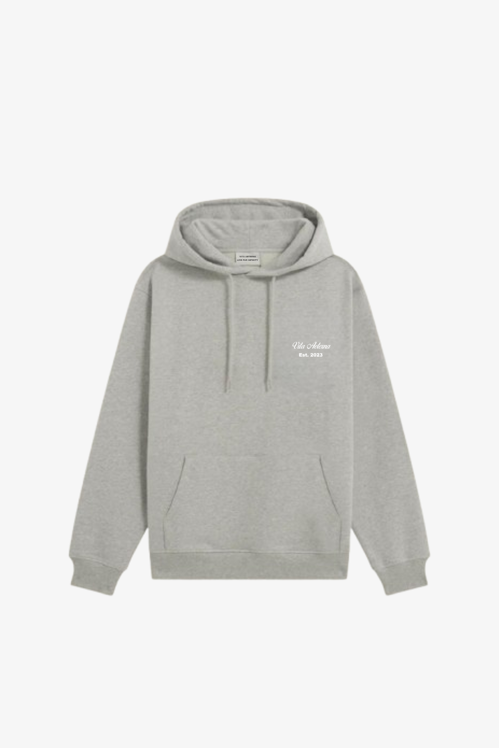 Fortune Favors The Bold Hoodie Grey